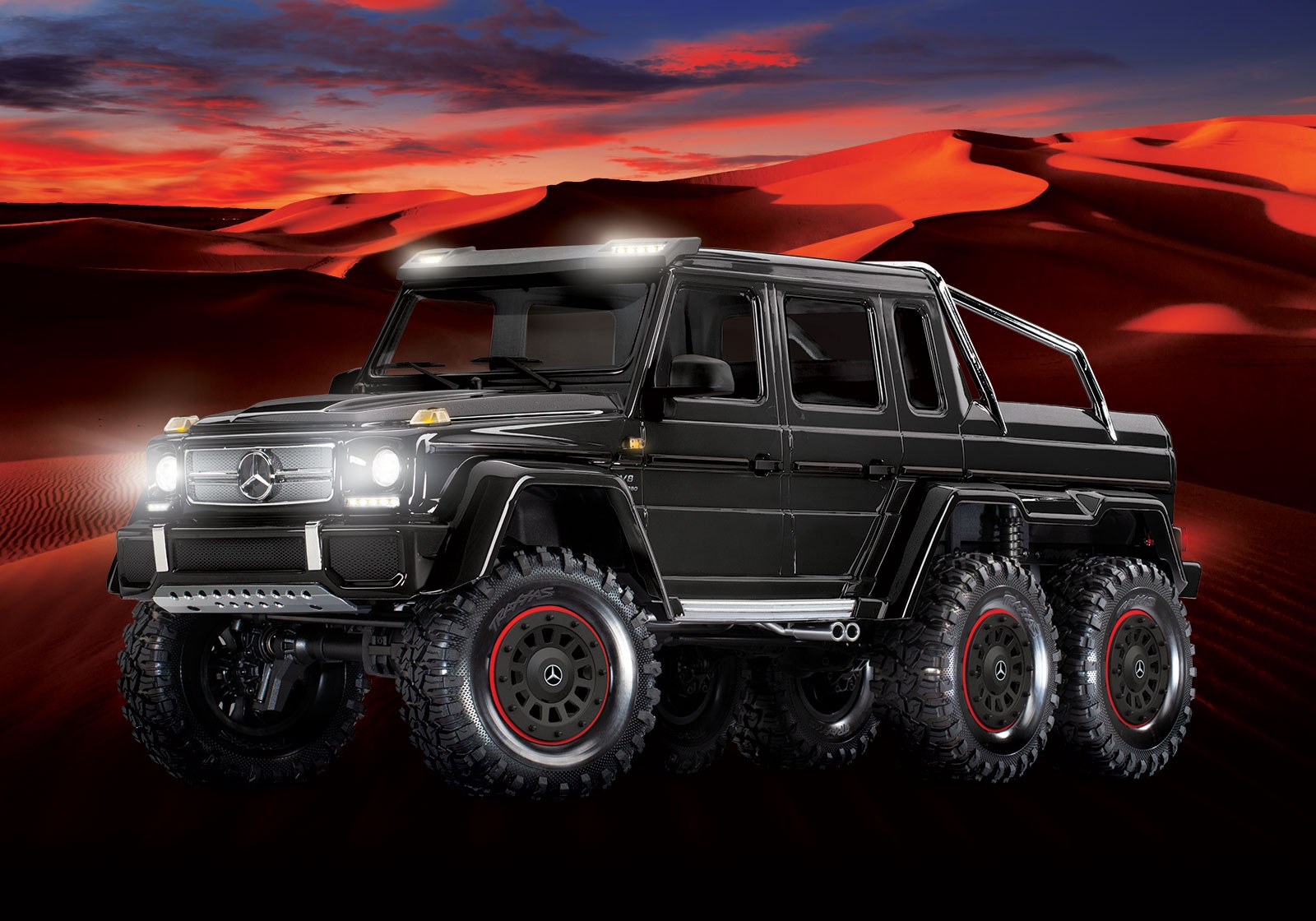 Радиоуправляемая машина Traxxas TRX-6 Mercedes-Benz G 63 AMG 6x6 TRA88096-4  Купить с доставкой